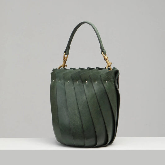 Uppdoo Bloom Bucket Tote - Hunter Green