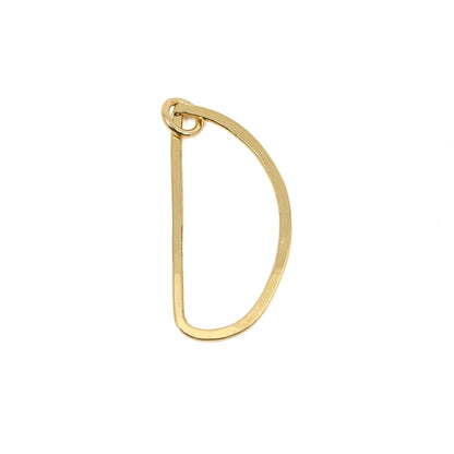 Oversized Letter Pendant