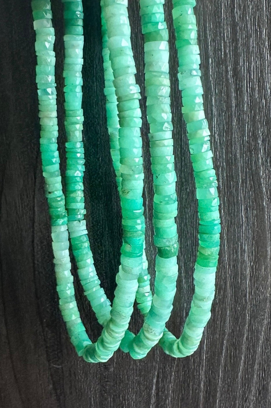 Anokhi Green - Bright Green Summer Beads | Chrysoprase Onyx
