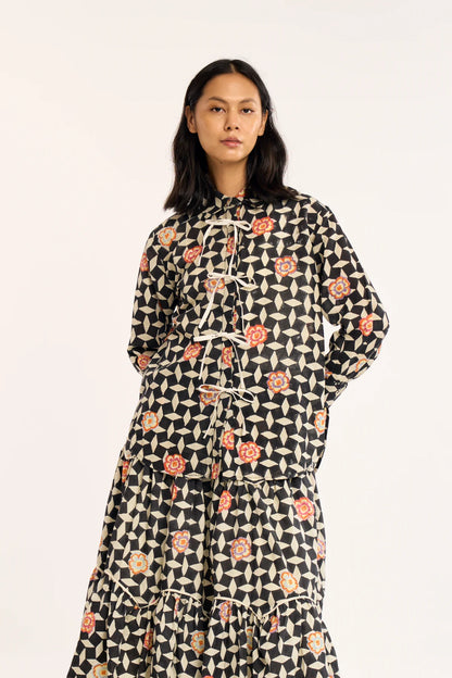 Rujuta Sheth - Alma Shirt In Atlas Floral