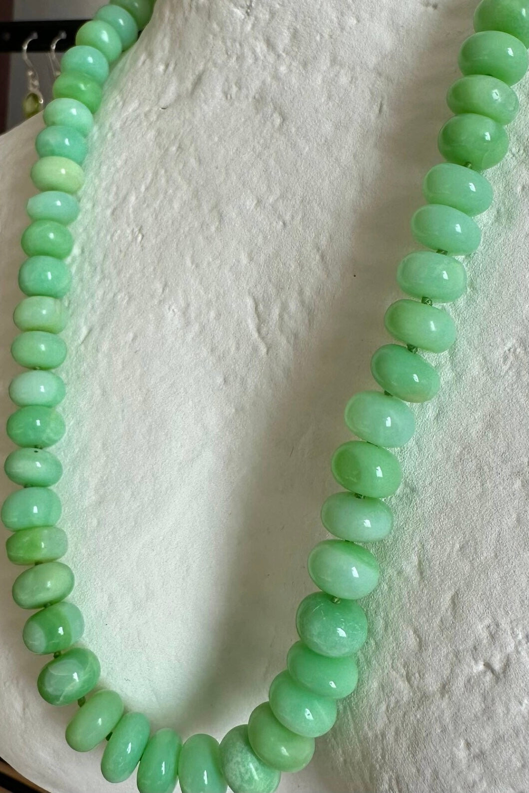 Anokhi Green - Mint Green Opal Necklace