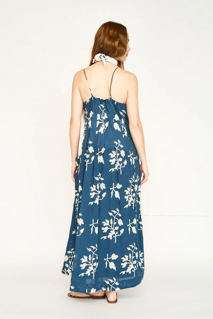 MIRTH Zuma Dress in Navy Fig