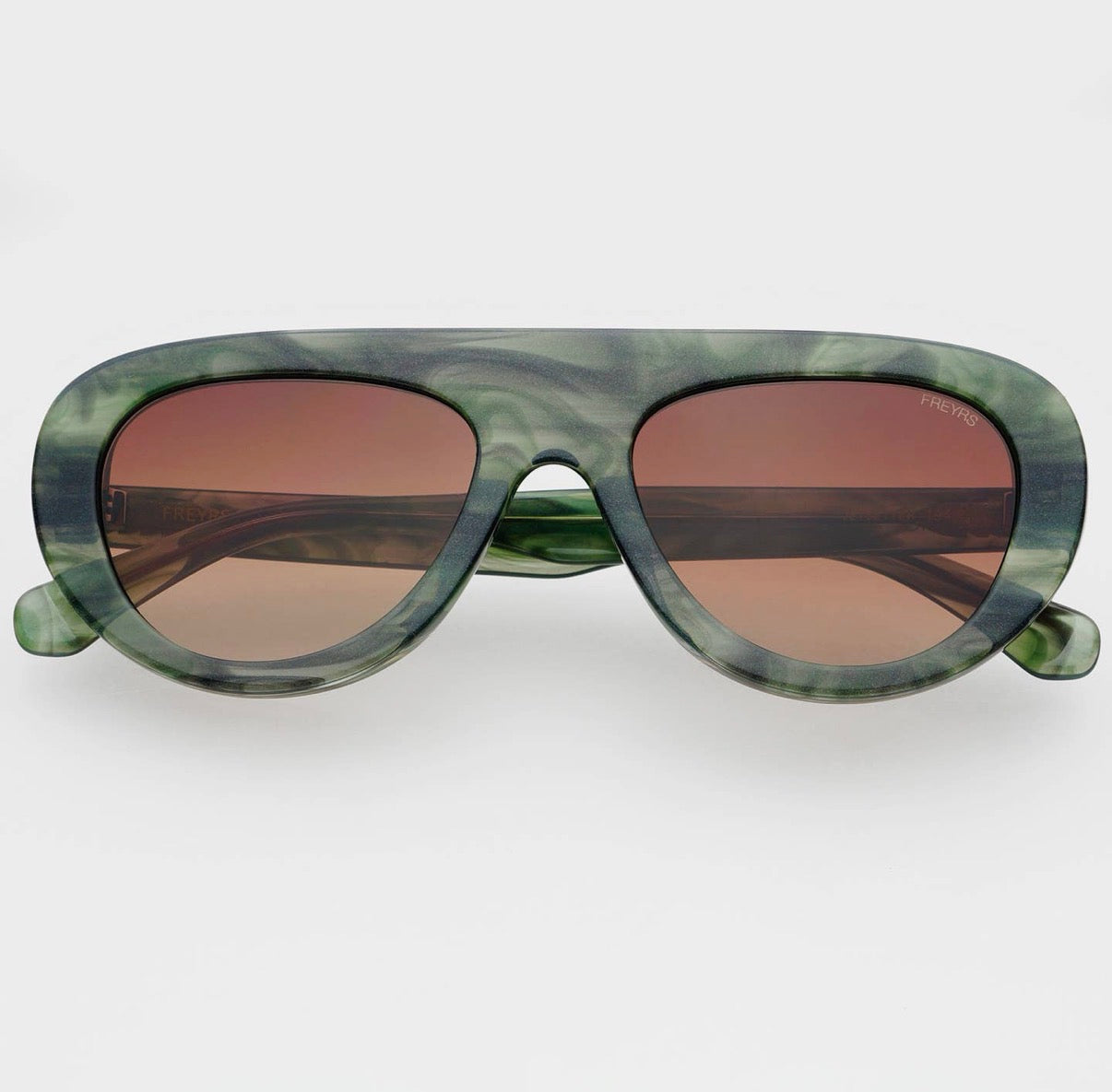Freyrs Jetsetter Sunglasses - Emerald