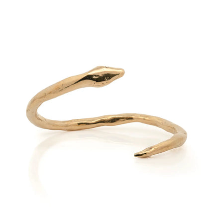 Dea Dia Golden Snake Twist Cuff