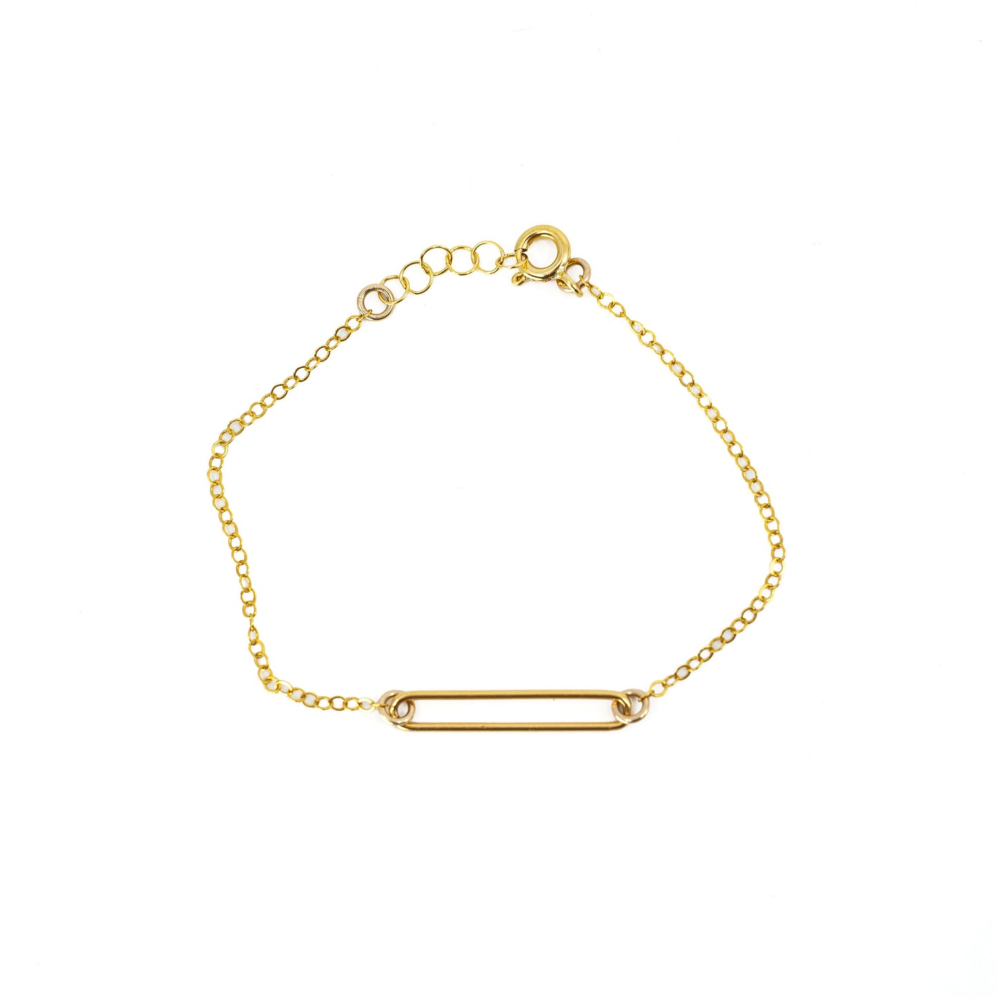 Long Link Chain Bracelet