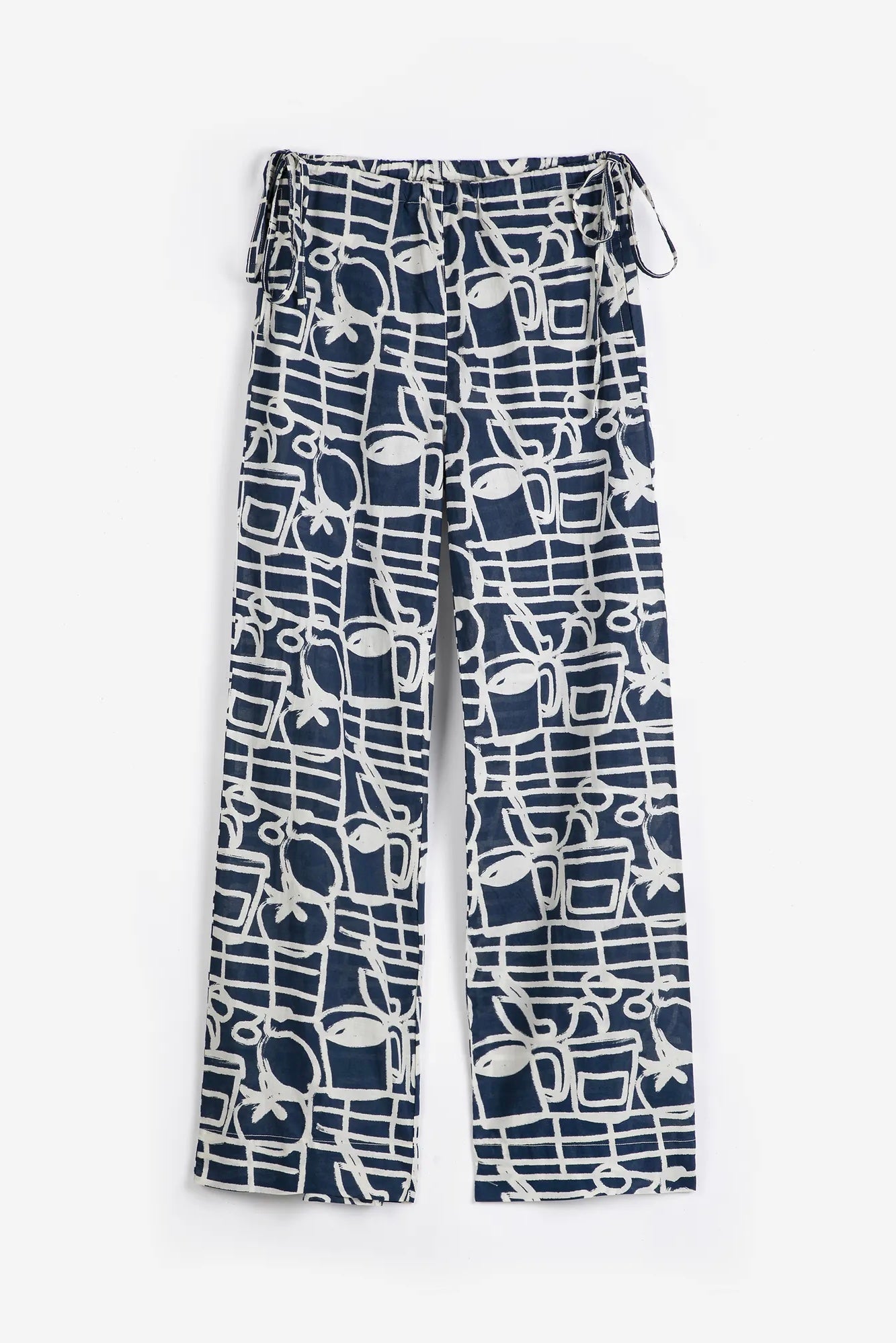 Bobo Choses - Cookery festival pattern wide‑leg trousers