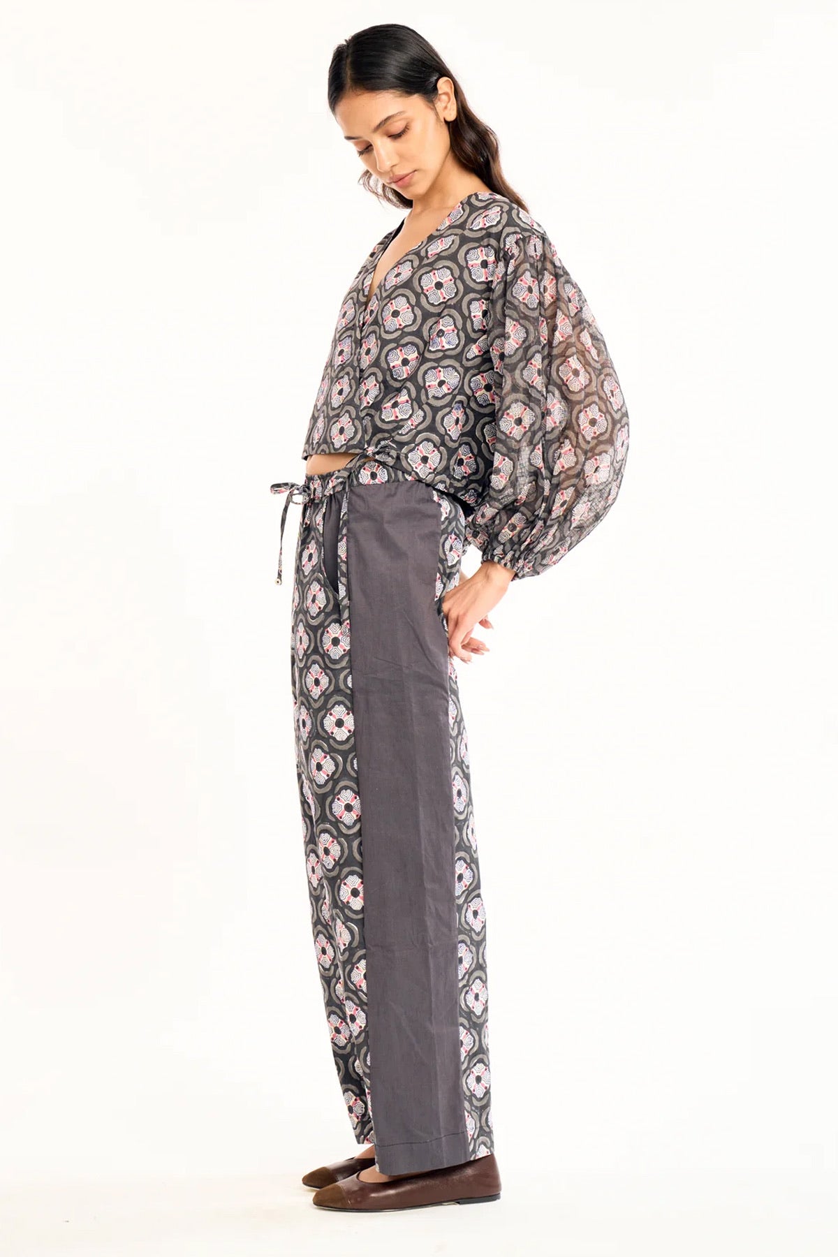 Rujuta Sheth Sol Top | Charcoal Botanica
