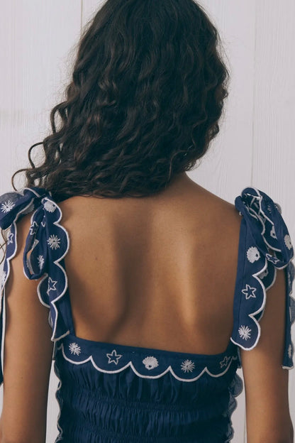 Maison Labiche | Ultramarine Shells Dress