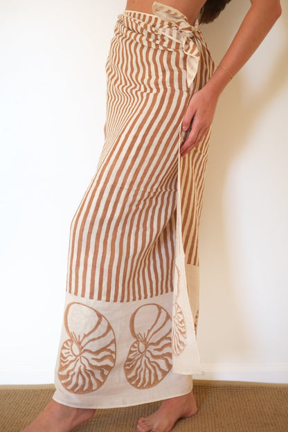 Frae | Mocha Shell Pareo