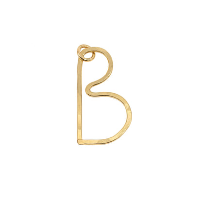 Oversized Letter Pendant