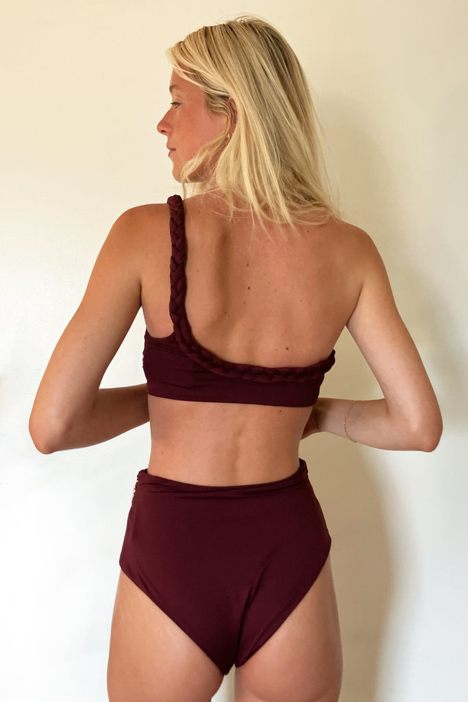Khaven Swim Matilda Bottom-Aubergine