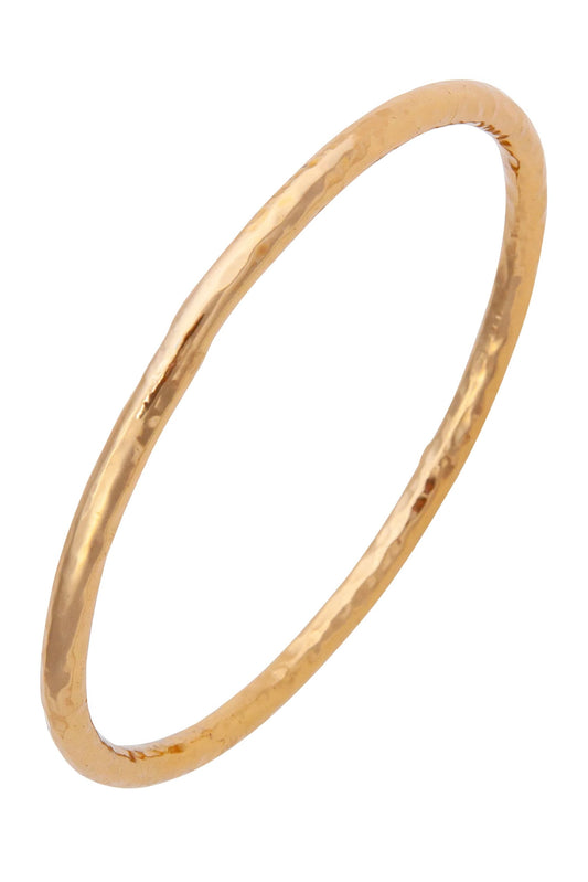 Charles Albert Alchemia Thin Hammered Bangle
