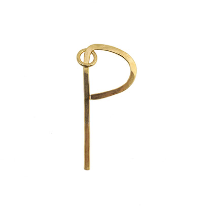 Oversized Letter Pendant