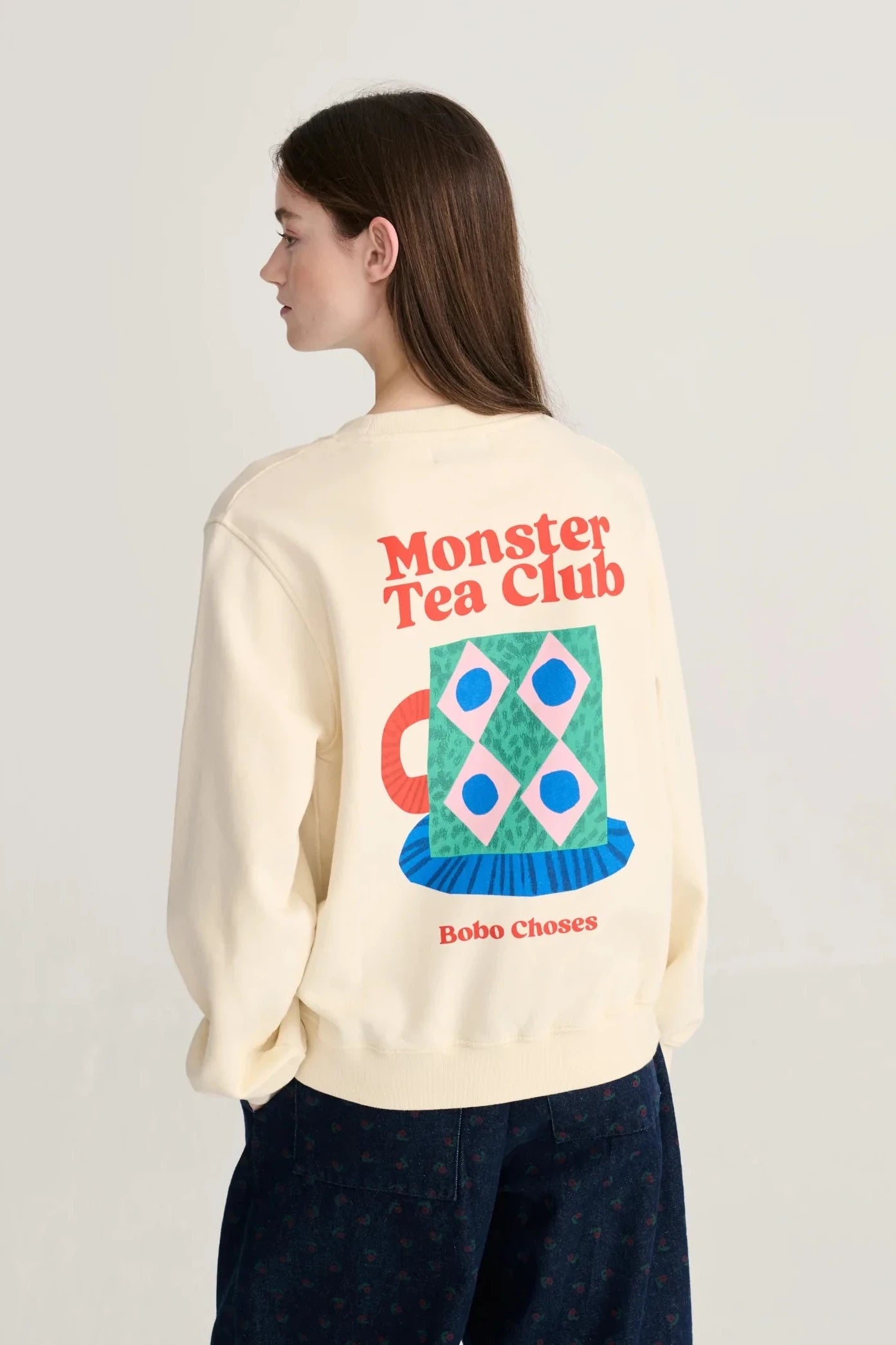 BOBO CHOSES - Monster Mug Sweatshirt