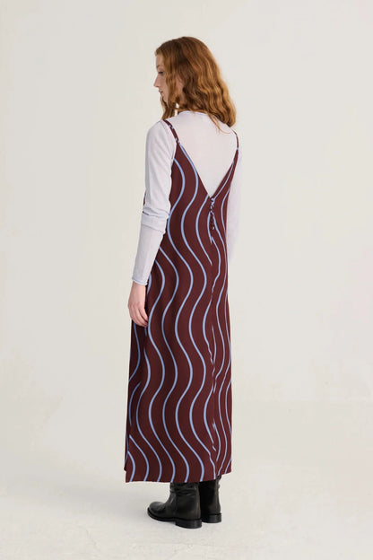 BOBO CHOSES - Psychedelic Stripes All Over Fluid Dress