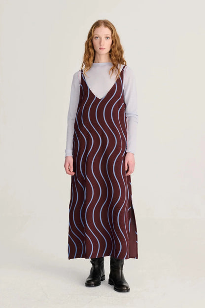 BOBO CHOSES - Psychedelic Stripes All Over Fluid Dress