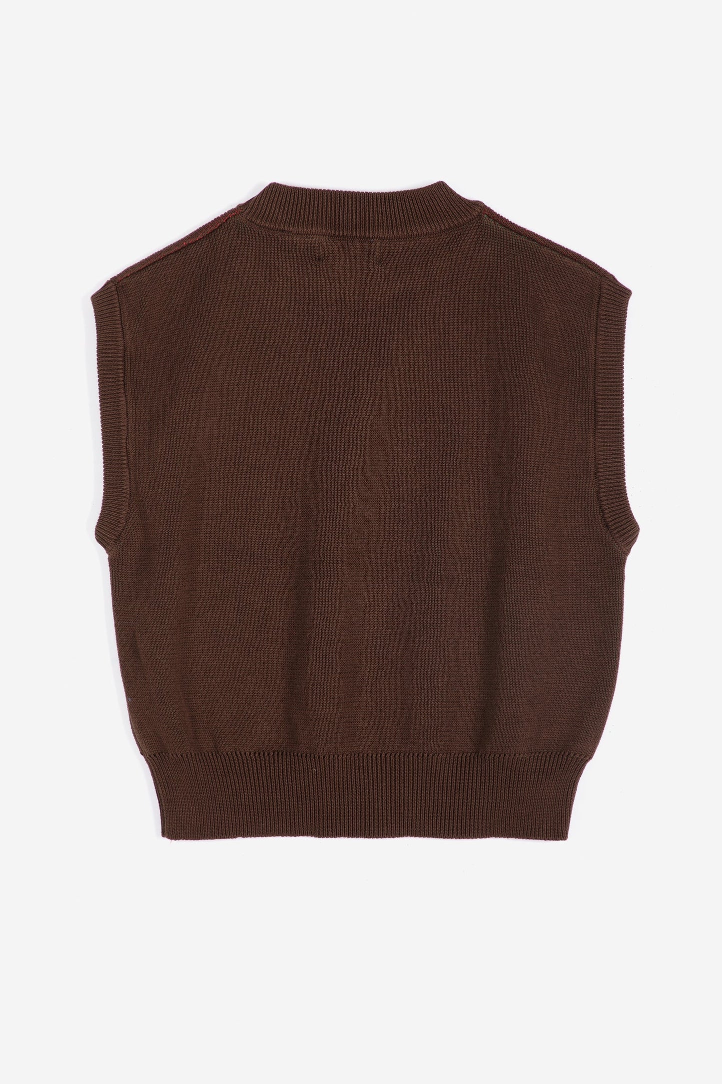 BOBO CHOSES - Plant Seal Jacquard Cotton Vest