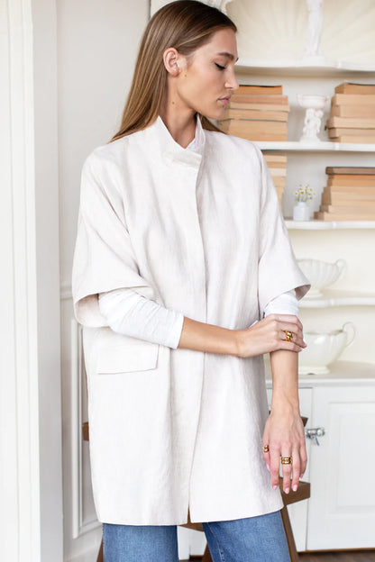 Emerson Fry Layering Jacket - Beach Linen
