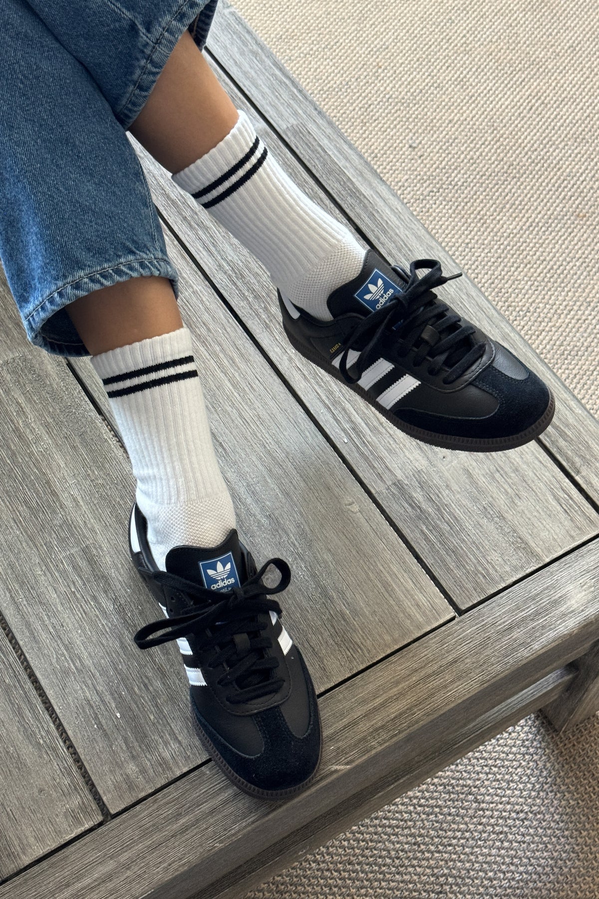 Le Bon Shoppe Boyfriend Socks - Classic White