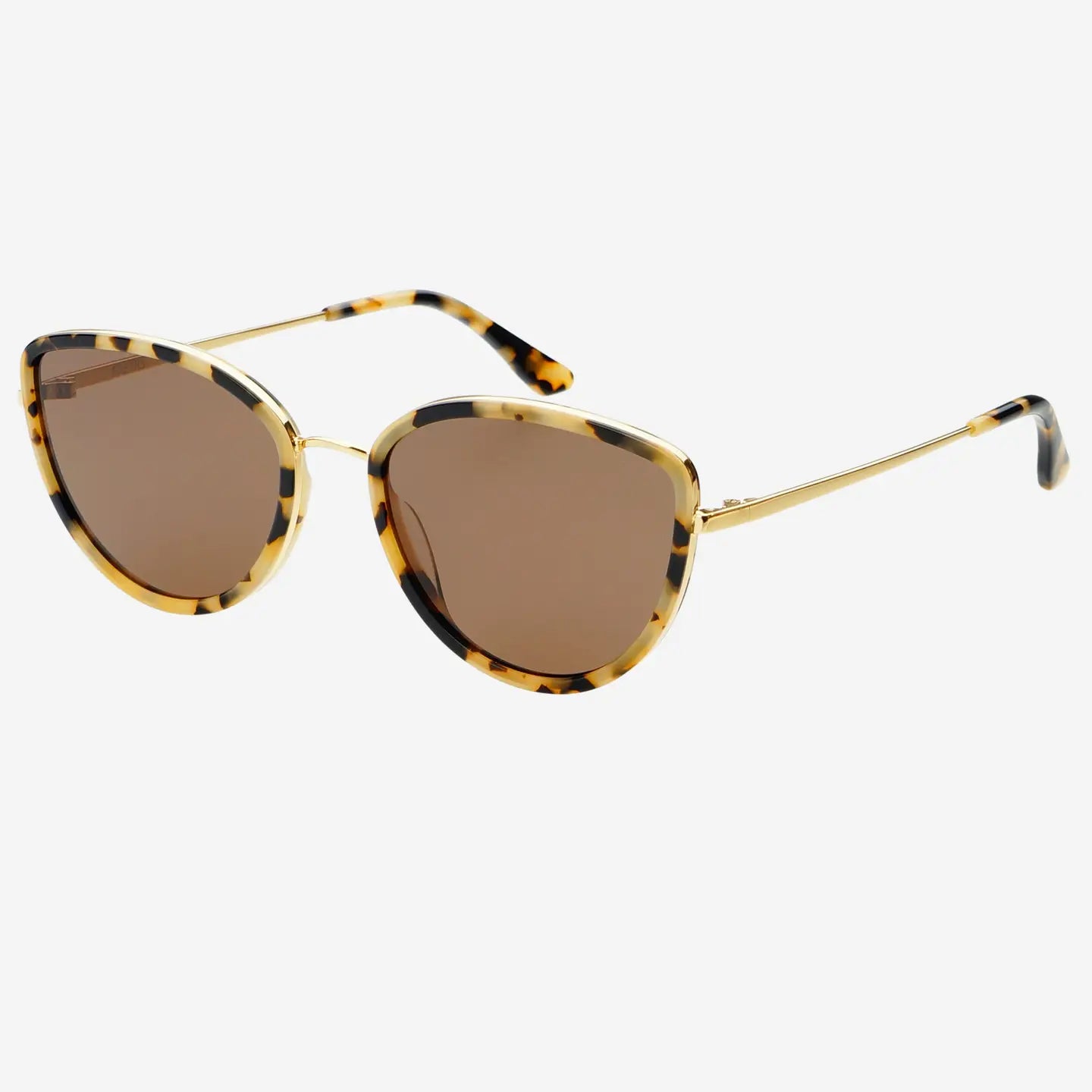Freyrs Luna Sunglasses - Milky Tortoise