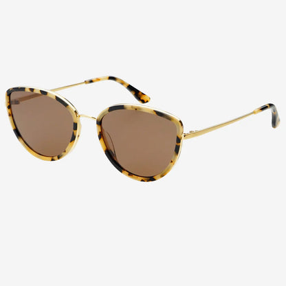 Freyrs Luna Sunglasses - Milky Tortoise