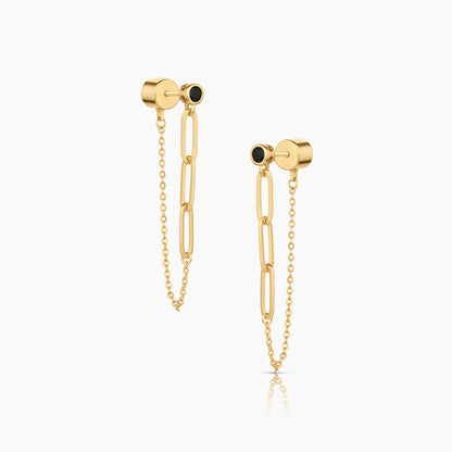 Thatch California Juni Black Earrings