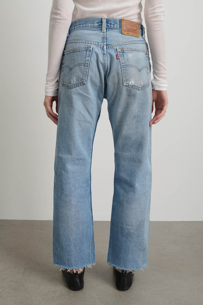 B SIDES - Vintage Patchwork Jean No. 2 in Vintage Indigo