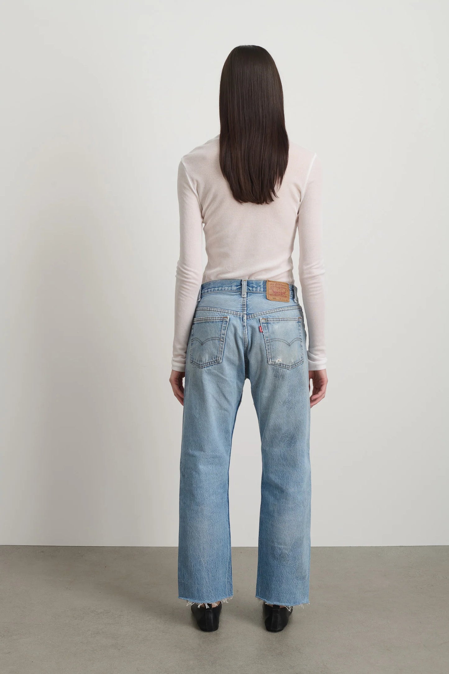 B SIDES - Vintage Patchwork Jean No. 2 in Vintage Indigo