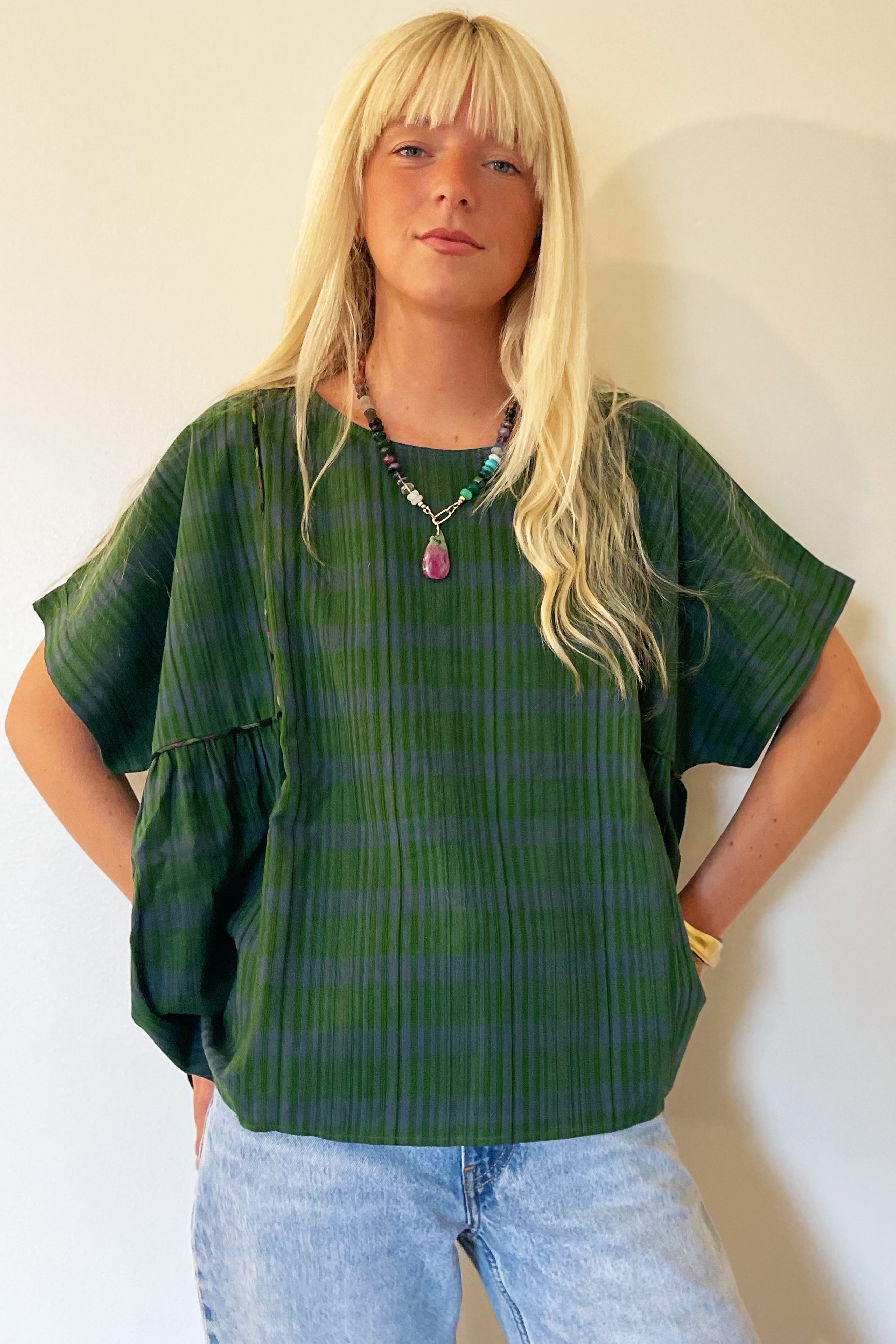 Rujuta Sheth Becca Top- Zen Stripe