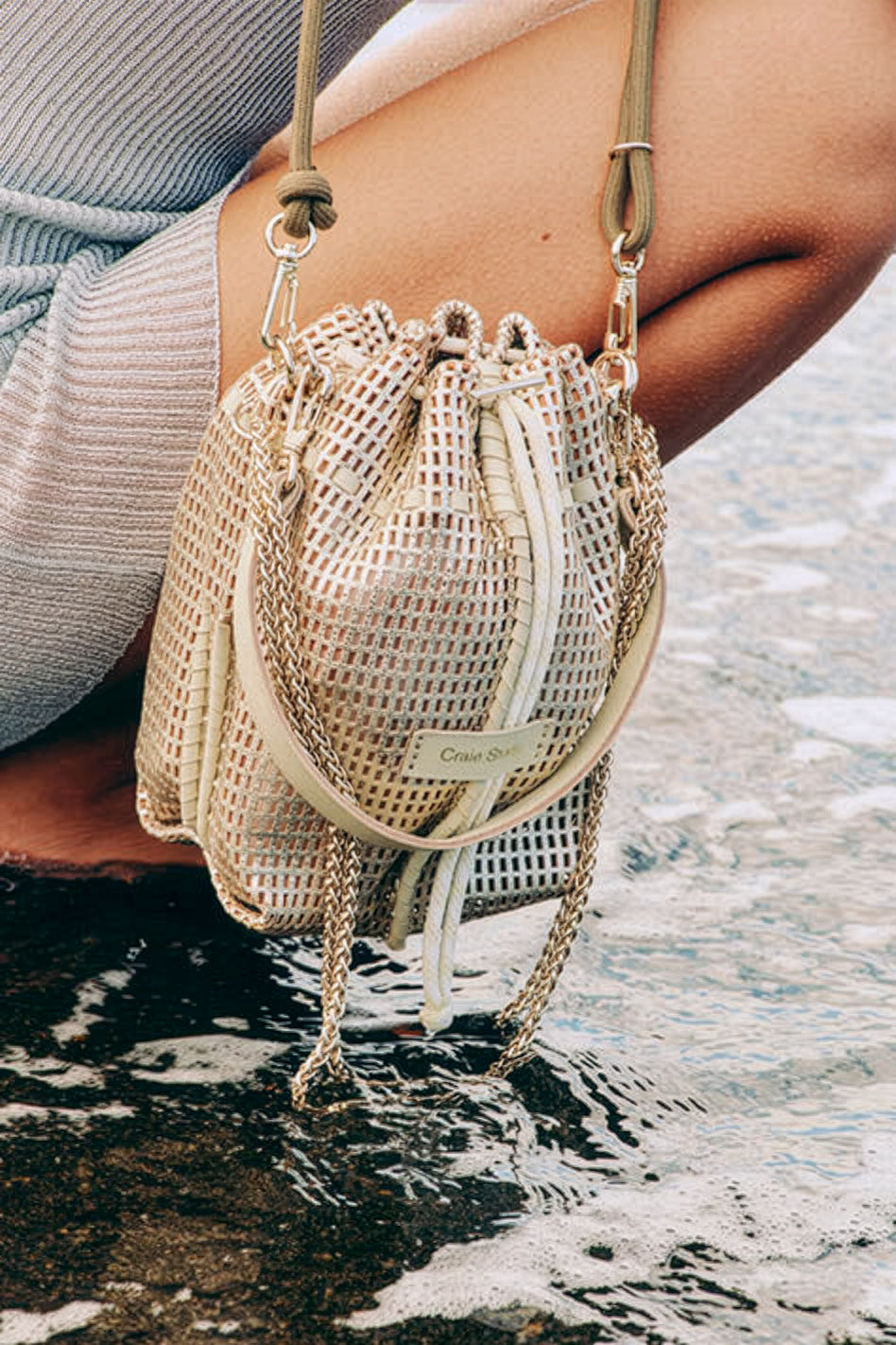 Craie Studio-Bibi Sac in Silver S26