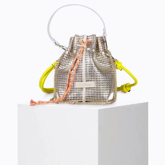 Craie Studio Bibi Bag - Metallic Or