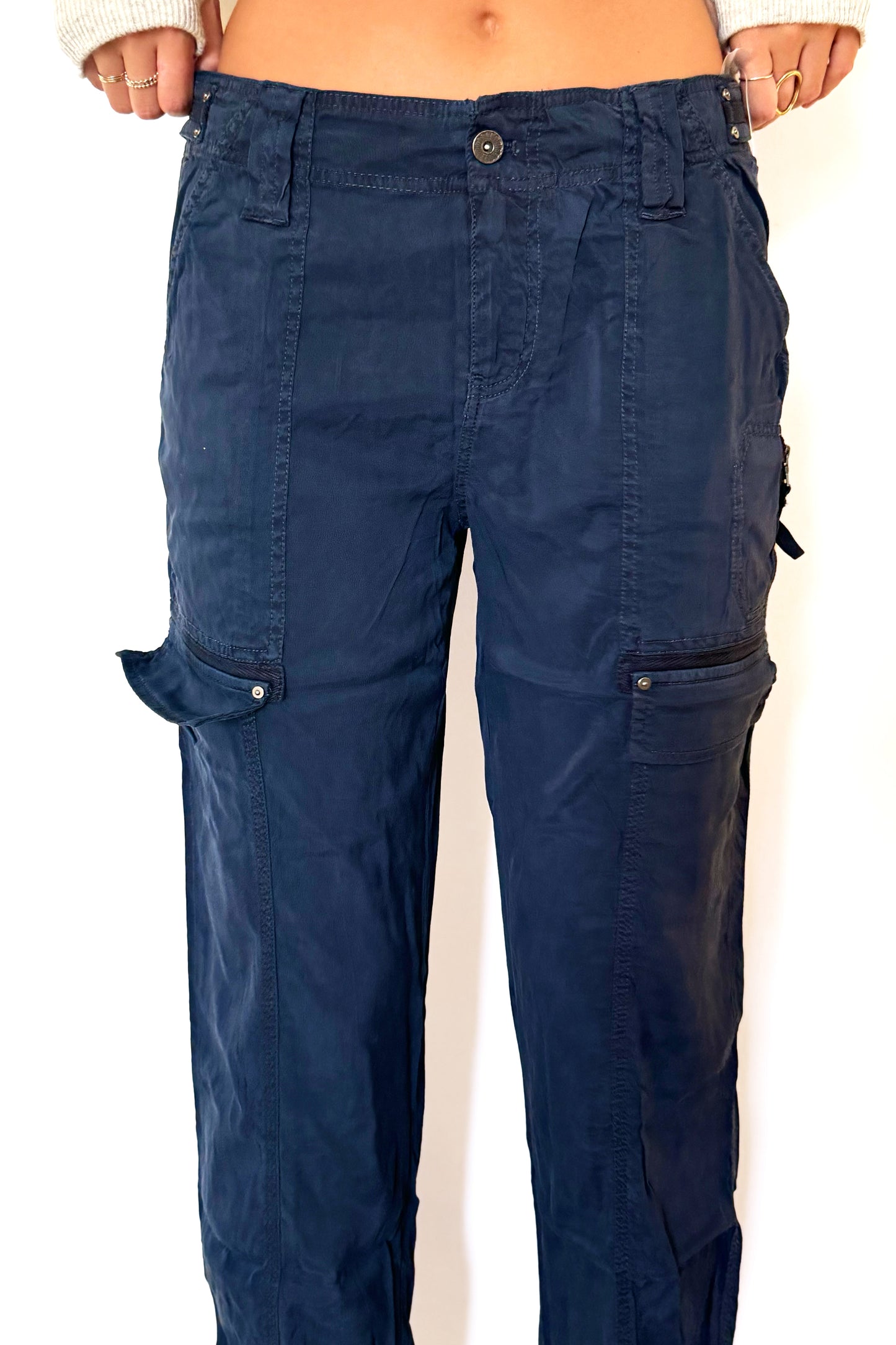 Marrakech Clothing Cupro Pants - Blue Nights