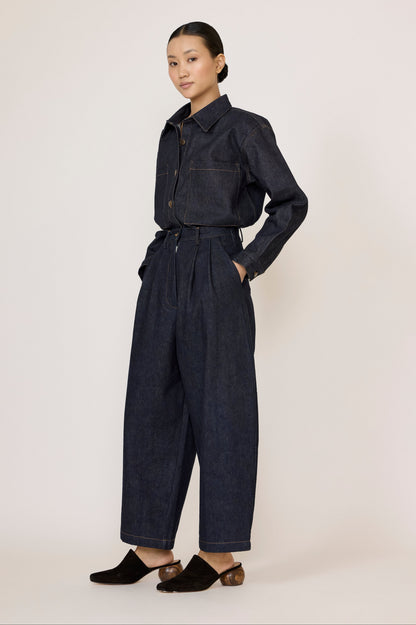 Laude Boyfriend Pant - Dark Indigo