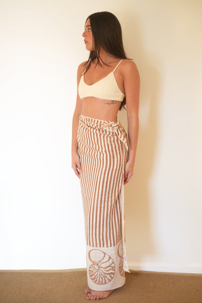Frae | Mocha Shell Pareo