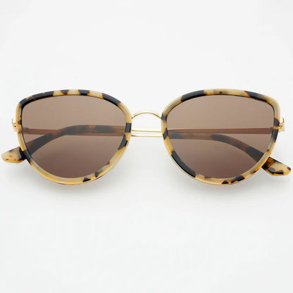 Freyrs Luna Sunglasses - Milky Tortoise