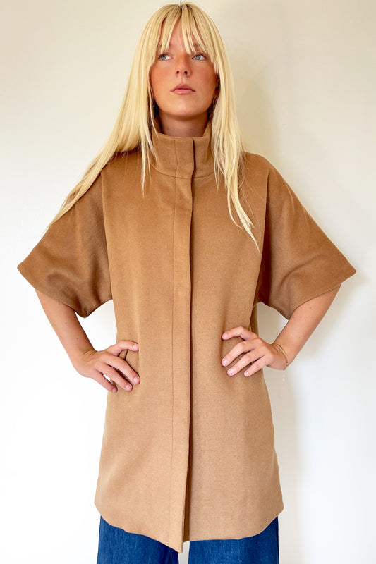 Emerson Fry Layering Jacket- Camel Wool/Cashmere