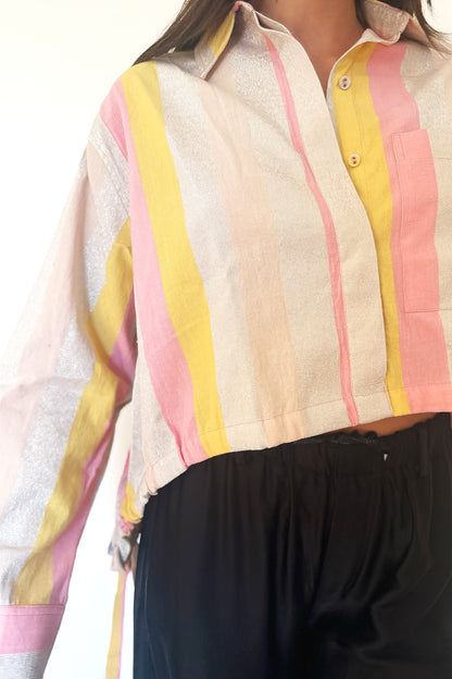 Rujuta Sheth Everyday Shirt - Candy Stripe