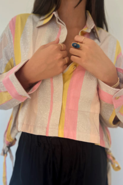 Rujuta Sheth Everyday Shirt - Candy Stripe