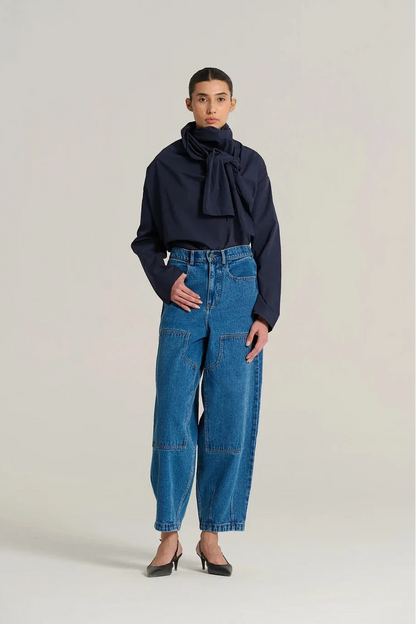 V de Vinster - Marcel Blouse in Navy