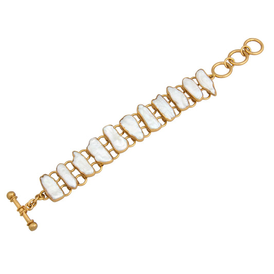 Charles Albert Biwa Pearl Bracelet