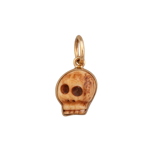 Charles Albert Bone Skull Pendant