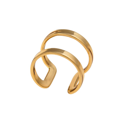 Charles Albert Endless Mid-Finger Cuff Ring