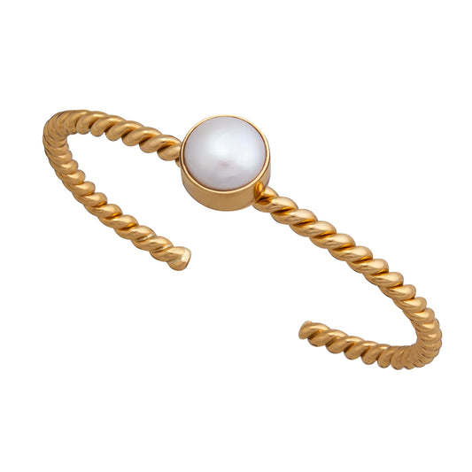Charles Albert Pearl Rope Cuff