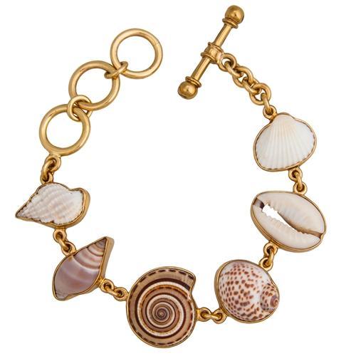 Charles Albert Small Multi-Shell Bracelet