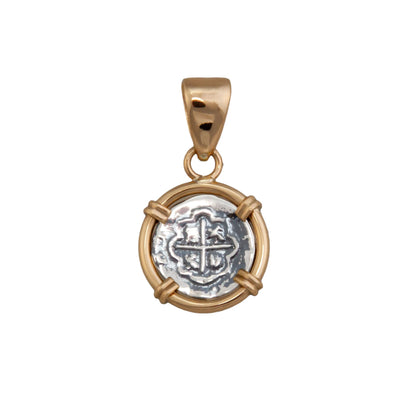 Charles Albert Reversible Coin Prong Pendant