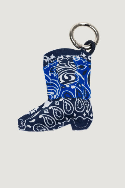 CALL IT BY YOUR NAME - Key Ring - Cowboy Boot - Navy/ Indigo