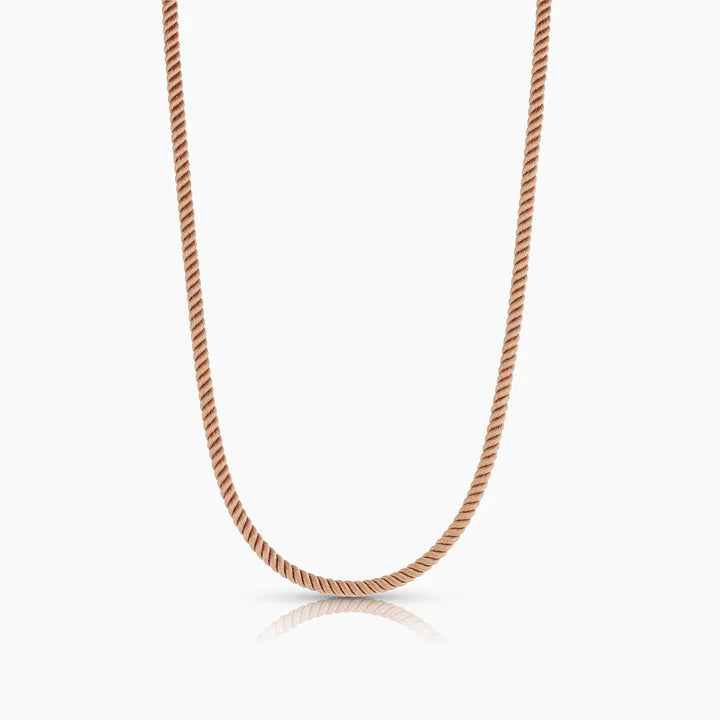 THATCH Coco Silk Cord Necklace - Sand