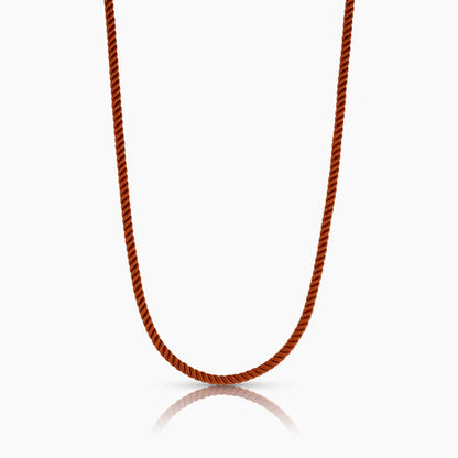 THATCH Coco Silk Cord Necklace - Sienna