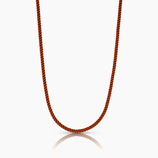 THATCH Coco Silk Cord Necklace - Sienna