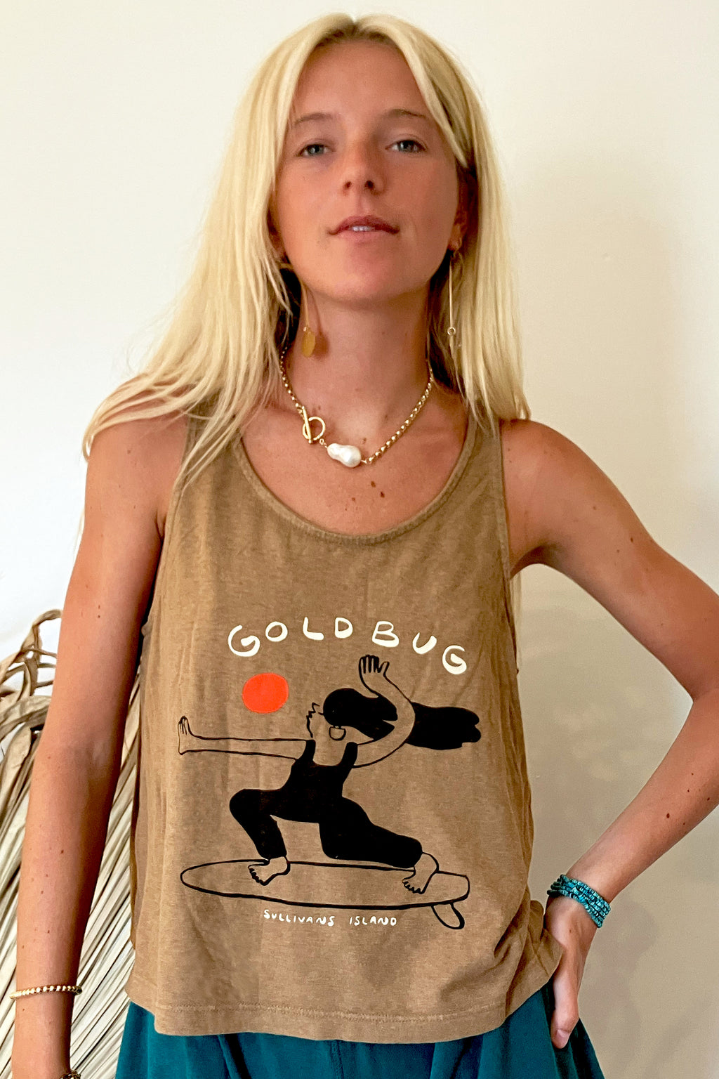 Goldbug Cropped Tank
